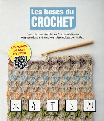 Couverture du livre « Les bases du crochet » de  aux éditions De Saxe