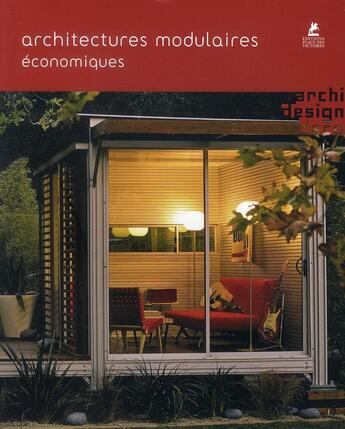 Couverture du livre « Architectures modulaires économiques » de  aux éditions Place Des Victoires