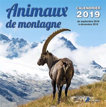 Couverture du livre « Animaux de montagne (2019) » de  aux éditions Artemis