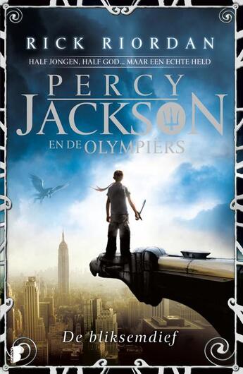 Couverture du livre « De bliksemdief » de Rick Riordan aux éditions Unieboek | Het Spectrum