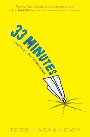 Couverture du livre « 33 Minutes » de Hasak-Lowy Todd aux éditions Aladdin