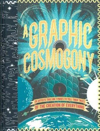 Couverture du livre « A graphic cosmogony » de  aux éditions Nobrow