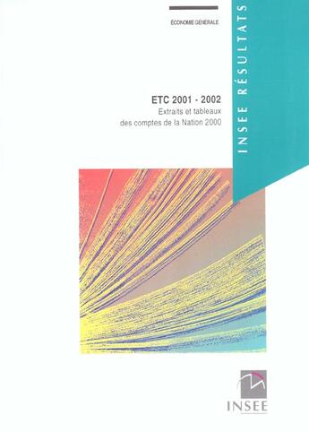 Couverture du livre « Etc ; Edition 2001-2002 » de Insee/ aux éditions Insee