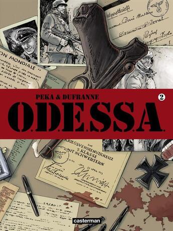 Couverture du livre « O.d.e.ss.a. - t02 - o.d.e.ss.a. » de Dufranne/Peka aux éditions Casterman