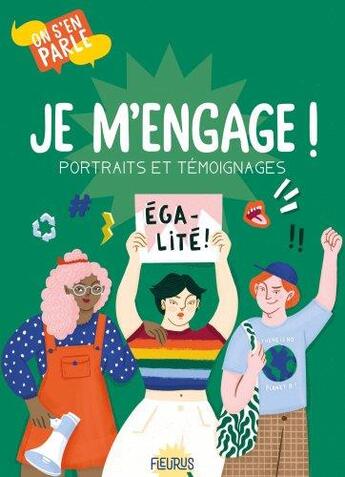 Couverture du livre « Je m'engage ! portraits et témoignages » de  aux éditions Fleurus