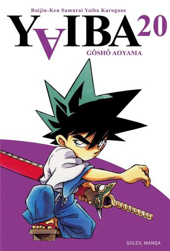 Couverture du livre « Yaiba Tome 20 » de Aoyama-G aux éditions Soleil