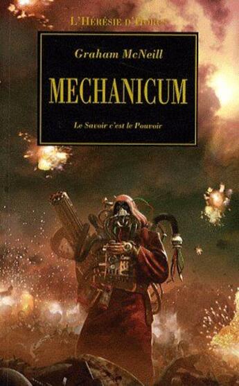 Couverture du livre « Mechanicum » de Graham Mcneill aux éditions Bibliotheque Interdite