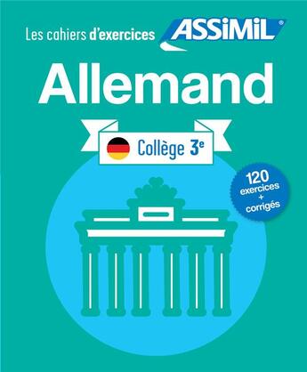 Couverture du livre « Cahier exercices allemand 3e » de Schodel Amirkhosrovi aux éditions Assimil