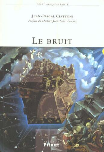 Couverture du livre « Le bruit » de Ciattoni Jp aux éditions Privat