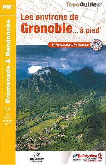 Couverture du livre « Les environs de Grenoble... à pied » de  aux éditions Ffrp