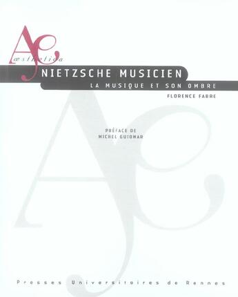 Couverture du livre « Nietzsche musicien. la musique et son ombre » de Pur aux éditions Pu De Rennes