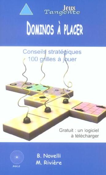 Couverture du livre « Dominos a placer » de  aux éditions Pole