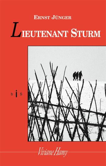 Couverture du livre « Lieutenant Sturm » de Ernst Junger aux éditions Viviane Hamy