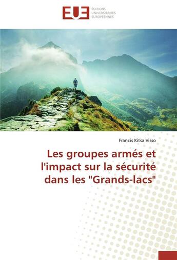 Couverture du livre « Les groupes armés et l'impact sur la sécurité dans les 