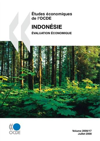 Couverture du livre « Études économiques de l'OCDE : Indonésie 2008 » de  aux éditions Epagine