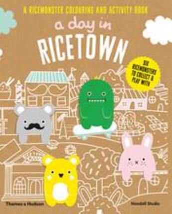 Couverture du livre « A day in ricetown » de Studio Noodoll aux éditions Thames & Hudson