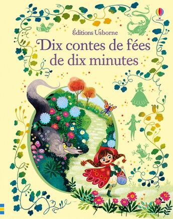 Couverture du livre « Dix contes de fées de dix minutes » de  aux éditions Usborne