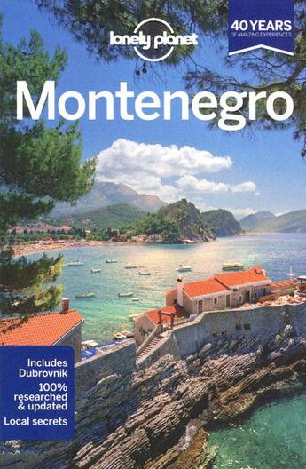 Couverture du livre « Montenegro (2e édition) » de Vesna Maric et Peter Dragicevich aux éditions Lonely Planet France