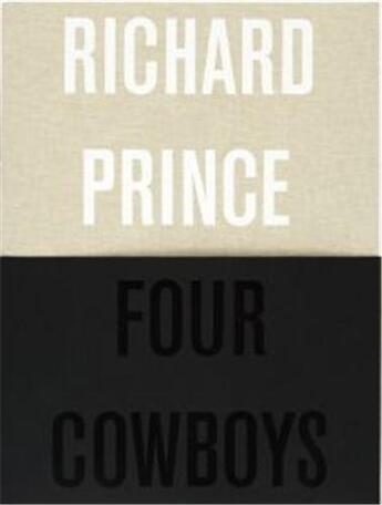 Couverture du livre « Four cowboys » de Richard Prince aux éditions Other Criteria