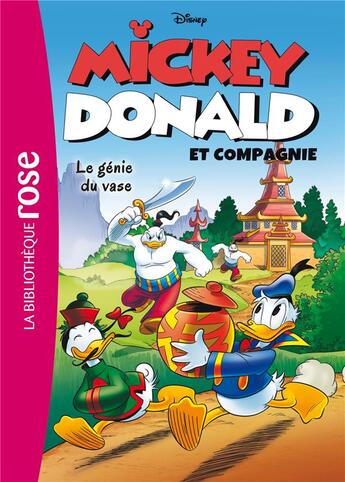 Couverture du livre « Mickey, Donald et compagnie t.5 ; le génie du vase » de  aux éditions Hachette Jeunesse