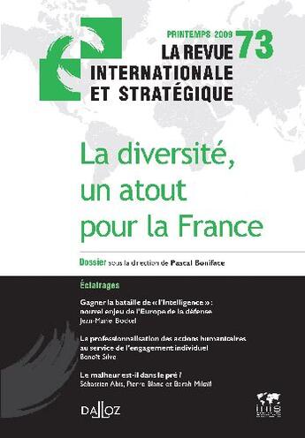 Couverture du livre « La diversité, un atout pour la France » de Pascal Boniface aux éditions Dalloz