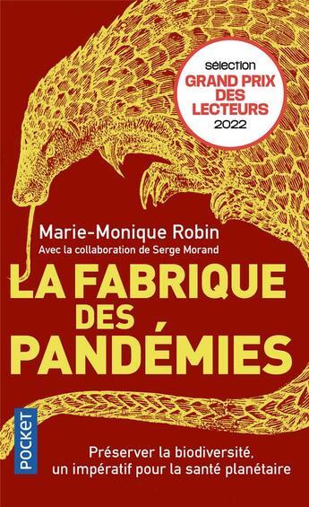 Couverture du livre « La fabrique des pandémies » de Marie-Monique Robin aux éditions Pocket