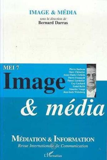 Couverture du livre « Image & média » de  aux éditions L'harmattan