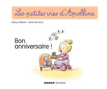 Couverture du livre « Bon anniversaire ! » de Didier Dufresne et Armelle Modere aux éditions Mango