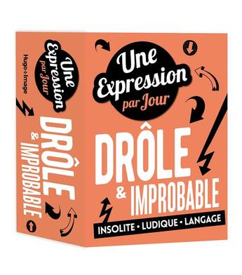 Couverture du livre « Une expression drôle et impropable par jour (édition 2019) » de  aux éditions Hugo Image