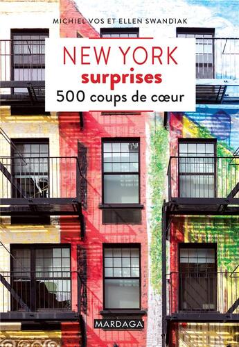 Couverture du livre « New York surprises » de Michiel Vos aux éditions Mardaga Pierre