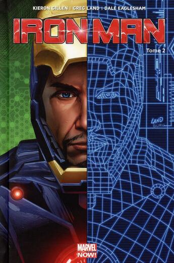 Couverture du livre « Iron Man t.2 ; déicide » de Kieron Gillen et Greg Land aux éditions Panini