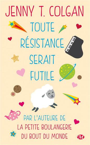 Couverture du livre « Toute résistance serait futile » de Jenny Colgan aux éditions Milady