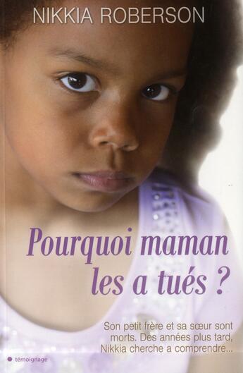 Couverture du livre « Maman est une tueuse » de Nikkia Roberson aux éditions City