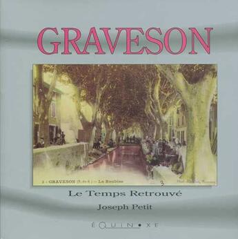 Couverture du livre « Graveson » de Joseph Petit aux éditions Equinoxe