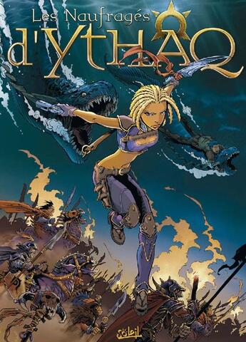 Couverture du livre « Les naufragés d'Ythaq Tome 1 : terra incognita » de Christophe Arleston et Adrien Floch aux éditions Soleil