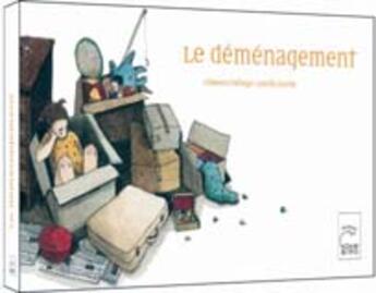 Couverture du livre « Le demenagement » de Lafarge. Clemen aux éditions Adam Biro