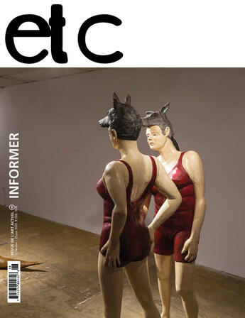 Couverture du livre « ETC no 98, février-Juin 2013 » de Jean-Pierre Guay et Anne-Marie Bouchard et Sebastien Hudon et Elena Lopez Martin et Maryse Ouellet et Damien Charrieras et Amelie Ad aux éditions Revue D'art Contemporain Etc