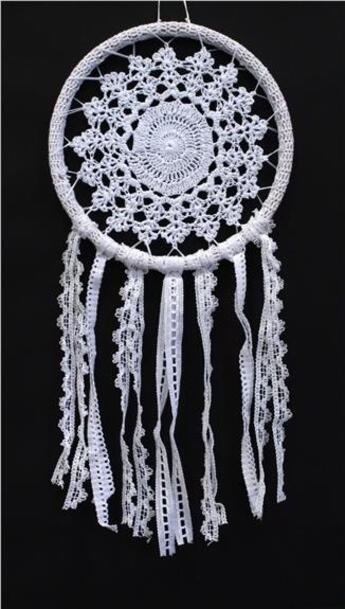 Couverture du livre « Dreamcatcher crochet et dentelle ruby - 20 cm » de  aux éditions Dg-exodif