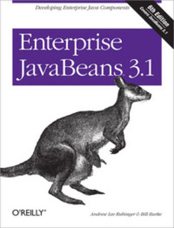 Couverture du livre « Enterprise JavaBeans 3.1 » de Andrew Lee Rubinger aux éditions O'reilly Media