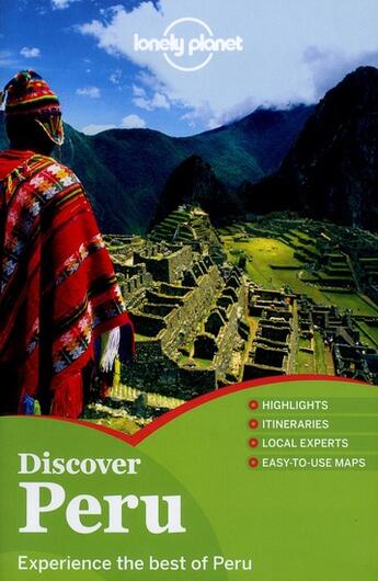 Couverture du livre « Discover Peru » de Carolina A. Miranda aux éditions Lonely Planet France