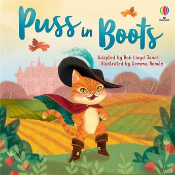 Couverture du livre « Puss in boots » de Rob Lloyd Jones et Gemma Roman aux éditions Usborne