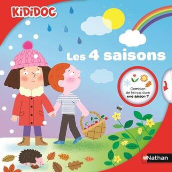 Couverture du livre « Les 4 saisons » de Valerie Guidoux aux éditions Nathan