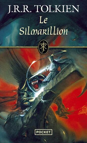 Couverture du livre « Le silmarillion » de J.R.R. Tolkien aux éditions Pocket