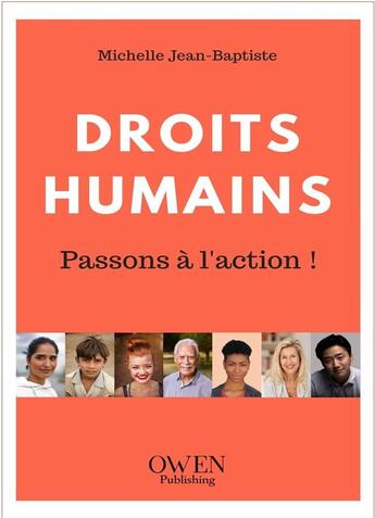 Couverture du livre « Droits humain : comment agir ? » de Michelle Jean-Baptiste aux éditions Owen