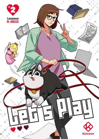 Couverture du livre « Let's play Tome 2 » de Leeanne M. Krecic aux éditions Kotoon