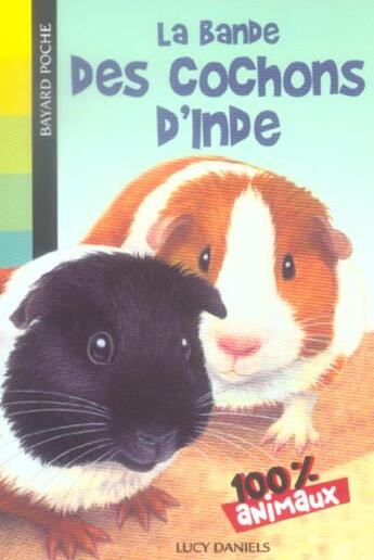 Couverture du livre « La bande des cochons d'Inde » de Lucy Daniels aux éditions Bayard Jeunesse