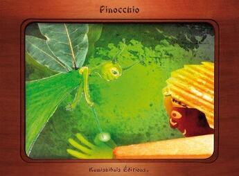 Couverture du livre « Pinocchio » de Lenaic Gras aux éditions Kamishibais