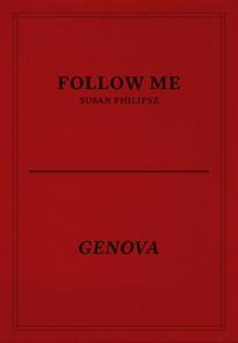 Couverture du livre « Follow me » de Susan Philipsz aux éditions Humboldt Books