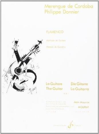 Couverture du livre « Flamenco : méthode de guitare » de Merengue De Cordoba et Philippe Donnier aux éditions Gerard Billaudot