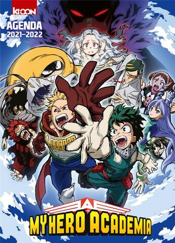 Couverture du livre « My hero Academia : agenda (édition 2021/2022) » de Kohei Horikoshi aux éditions Ki-oon